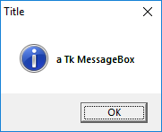 TkMessage 訊息框